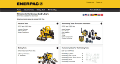 Desktop Screenshot of enerpaccad.com